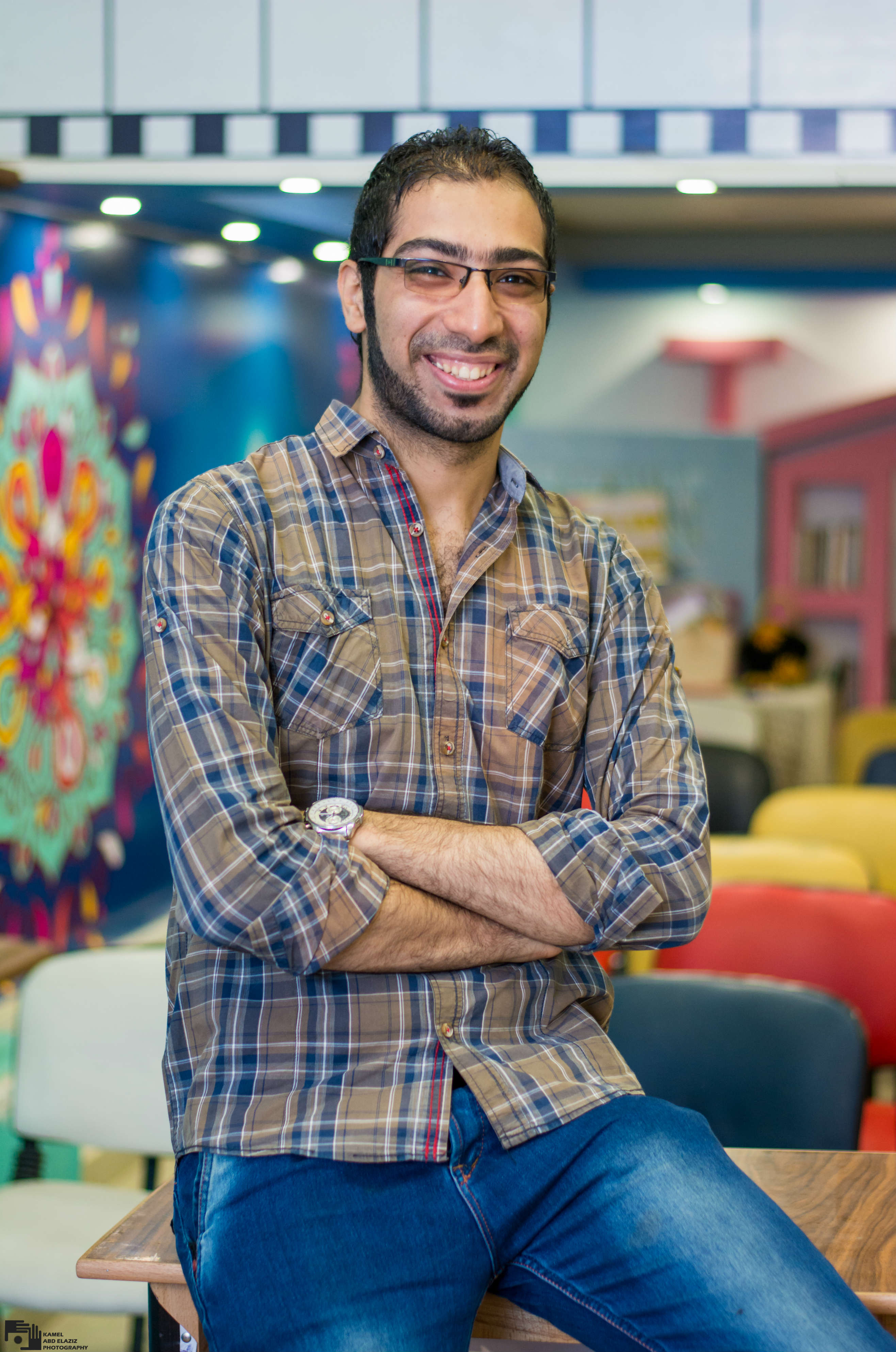 Khalid Yasser fouder of Albeit Coworking Space