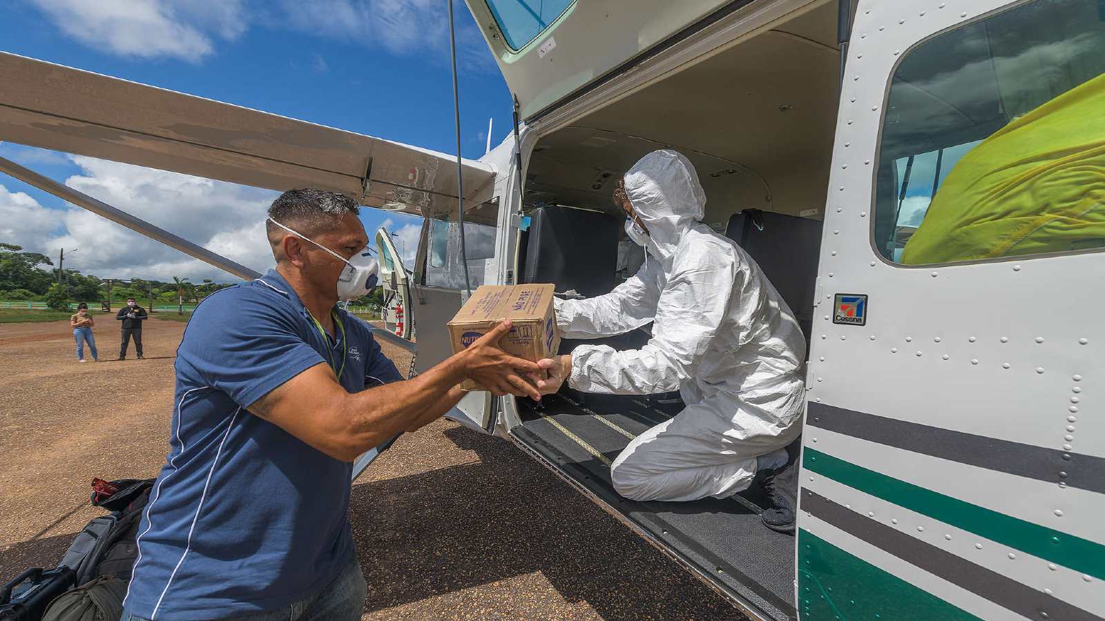 Distributing health and medical supplies to Indigenous Peoples